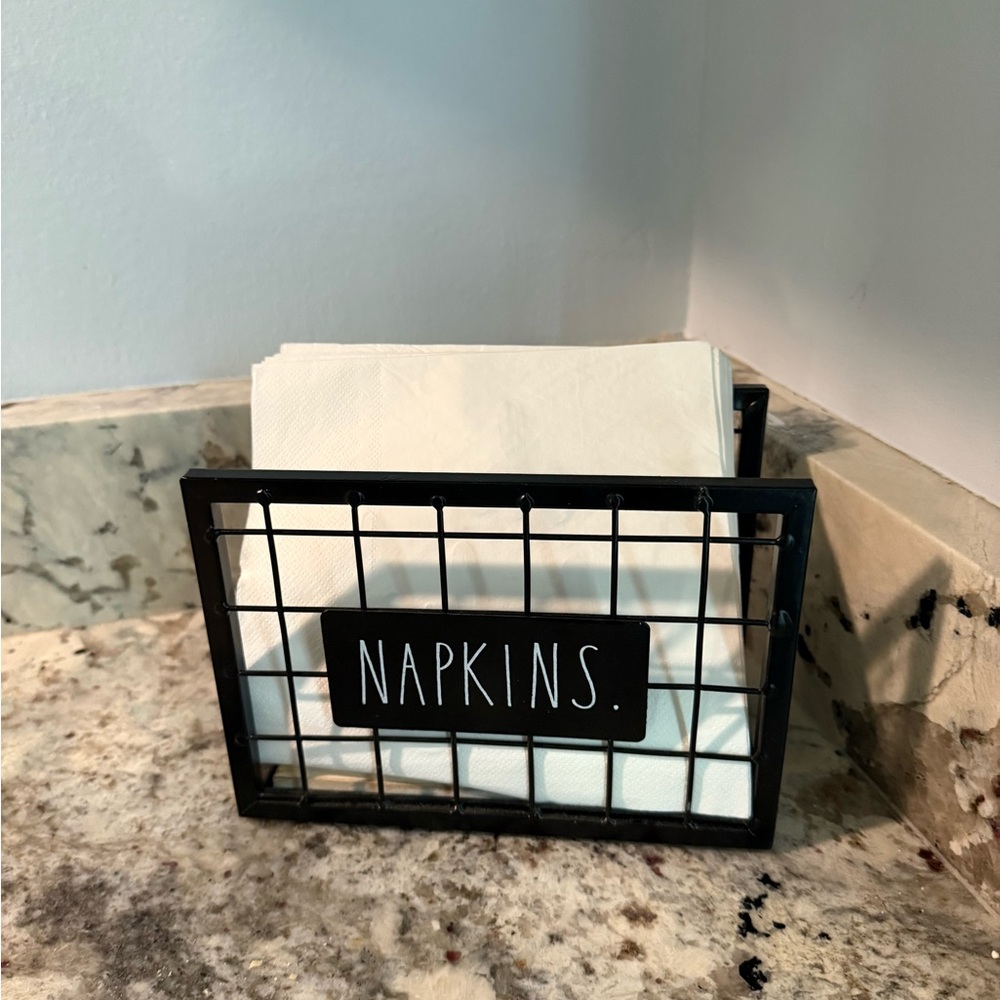 Rae Dunn Metal Napkin Holder